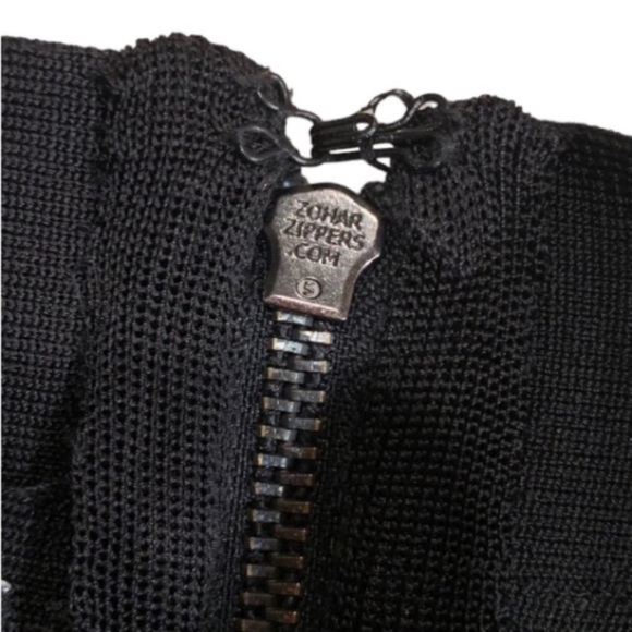 BEBE Black Sequin Mini Skirt - Picture 4 of 5